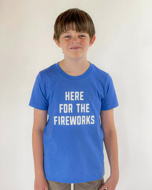 Boys Fireworks Tee