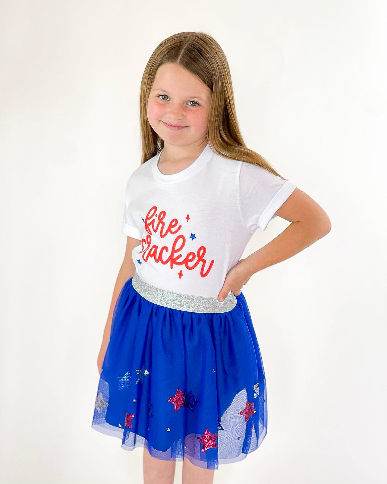 Girls Firecracker Tee