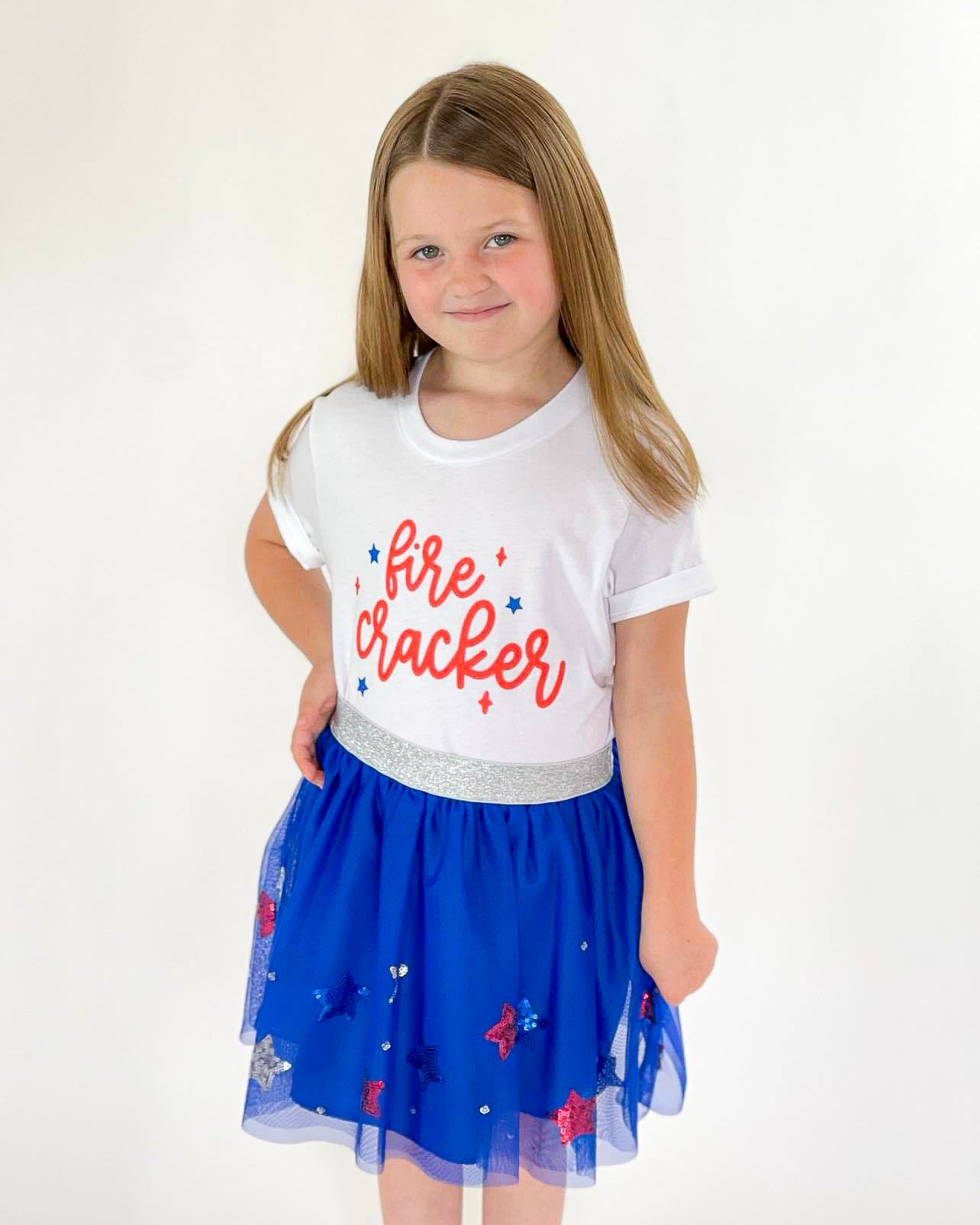 Girls Firecracker Tee