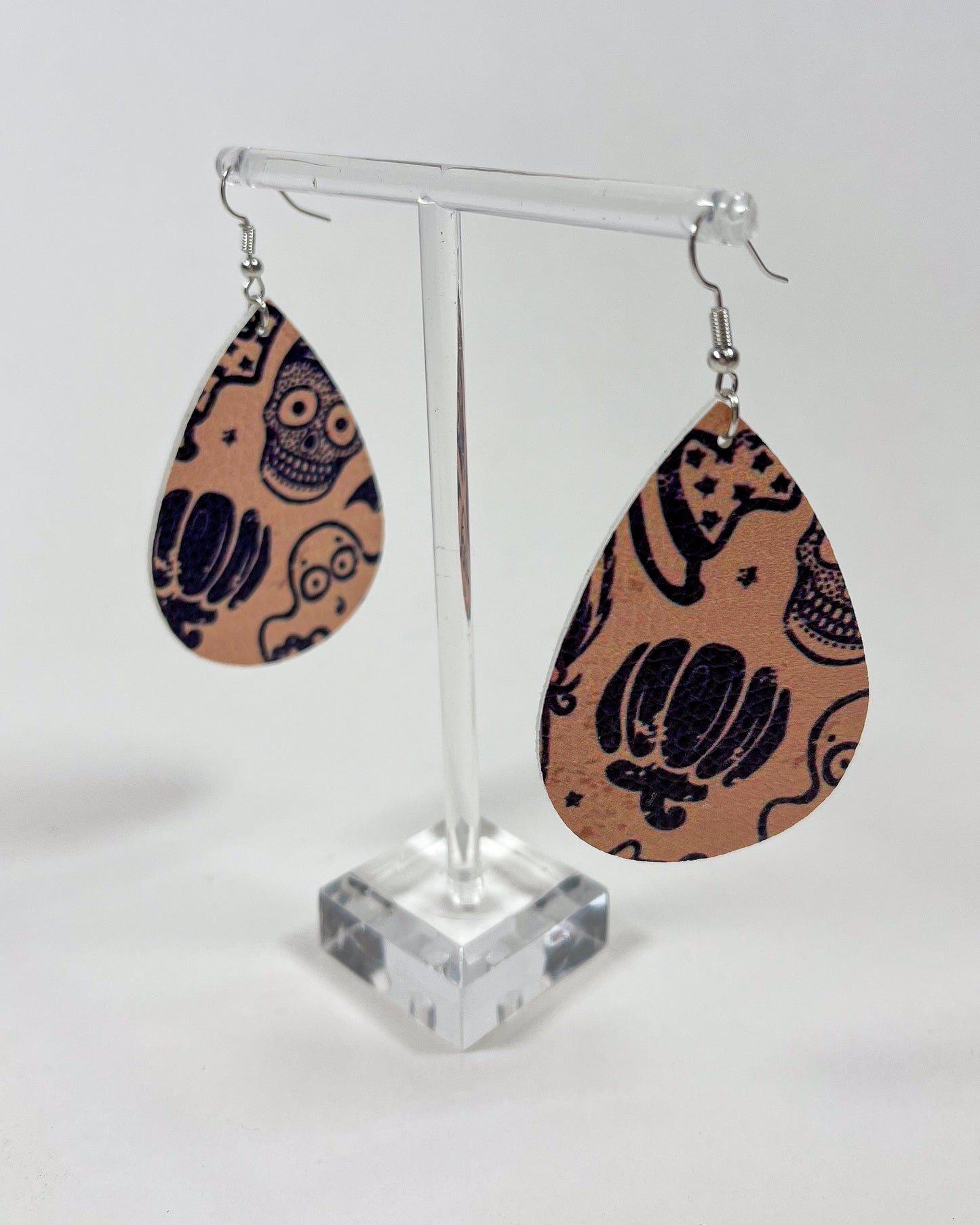 Halloween Tear Drop Earrings