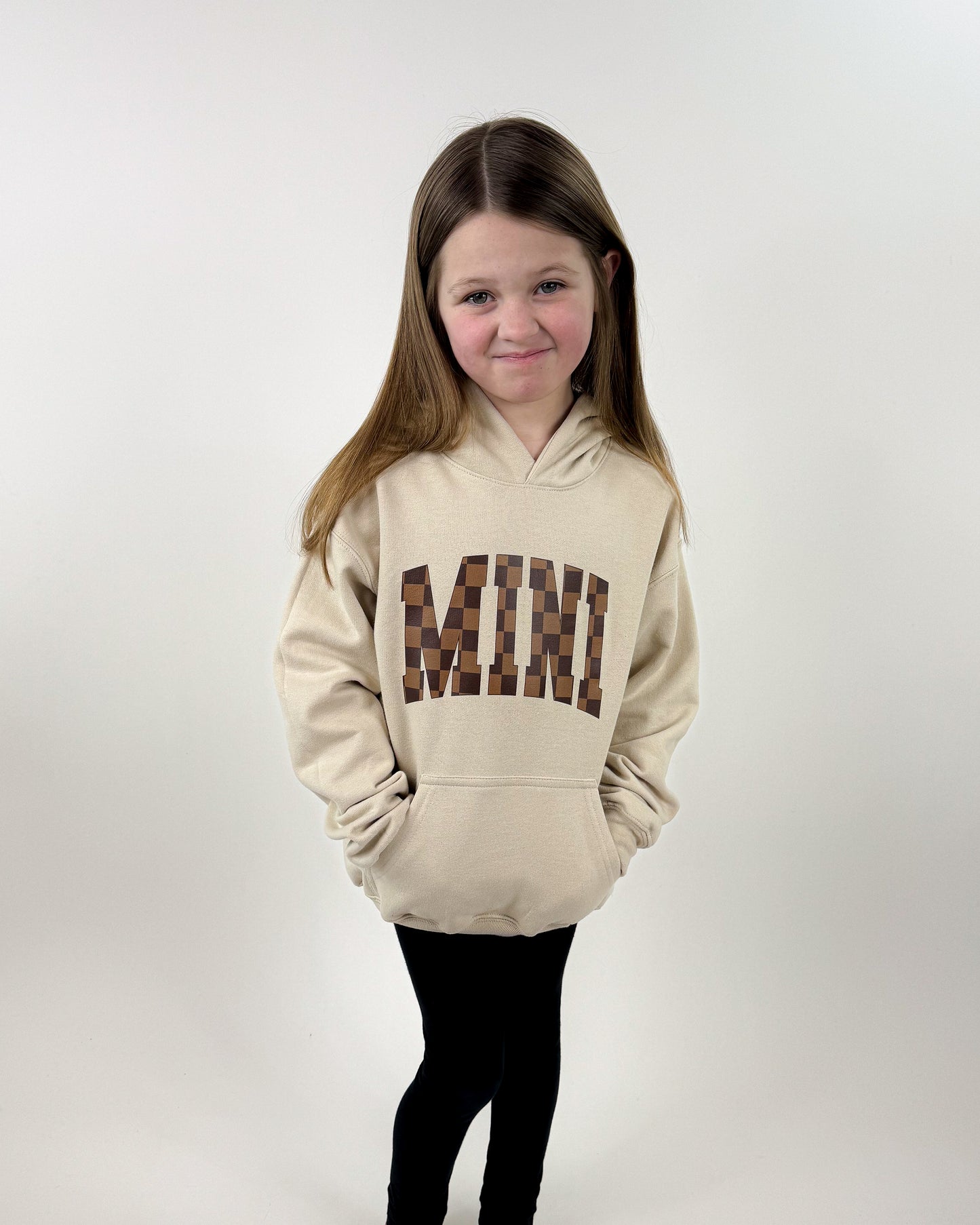 MINI Checked Youth Hoodie