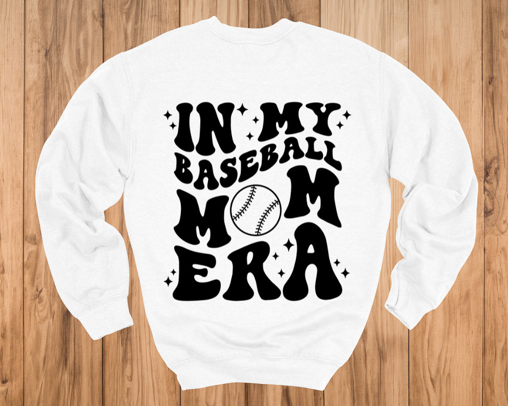 In My Baseball Mom Era Graphic Crewneck