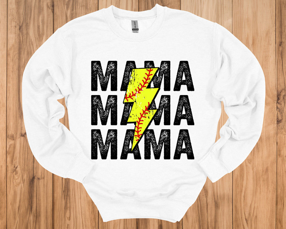 Personalized Softball Family Crewneck