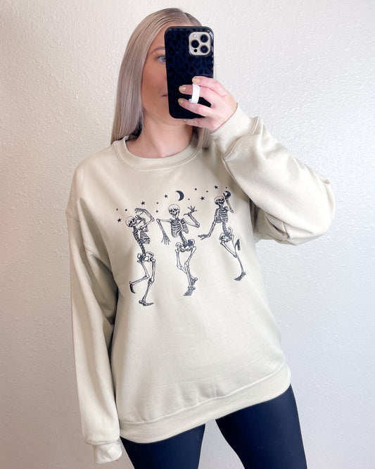 Dancing Skeletons Crewneck.