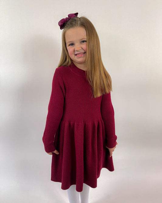 Girls Sleigh Bells Sweater Dress