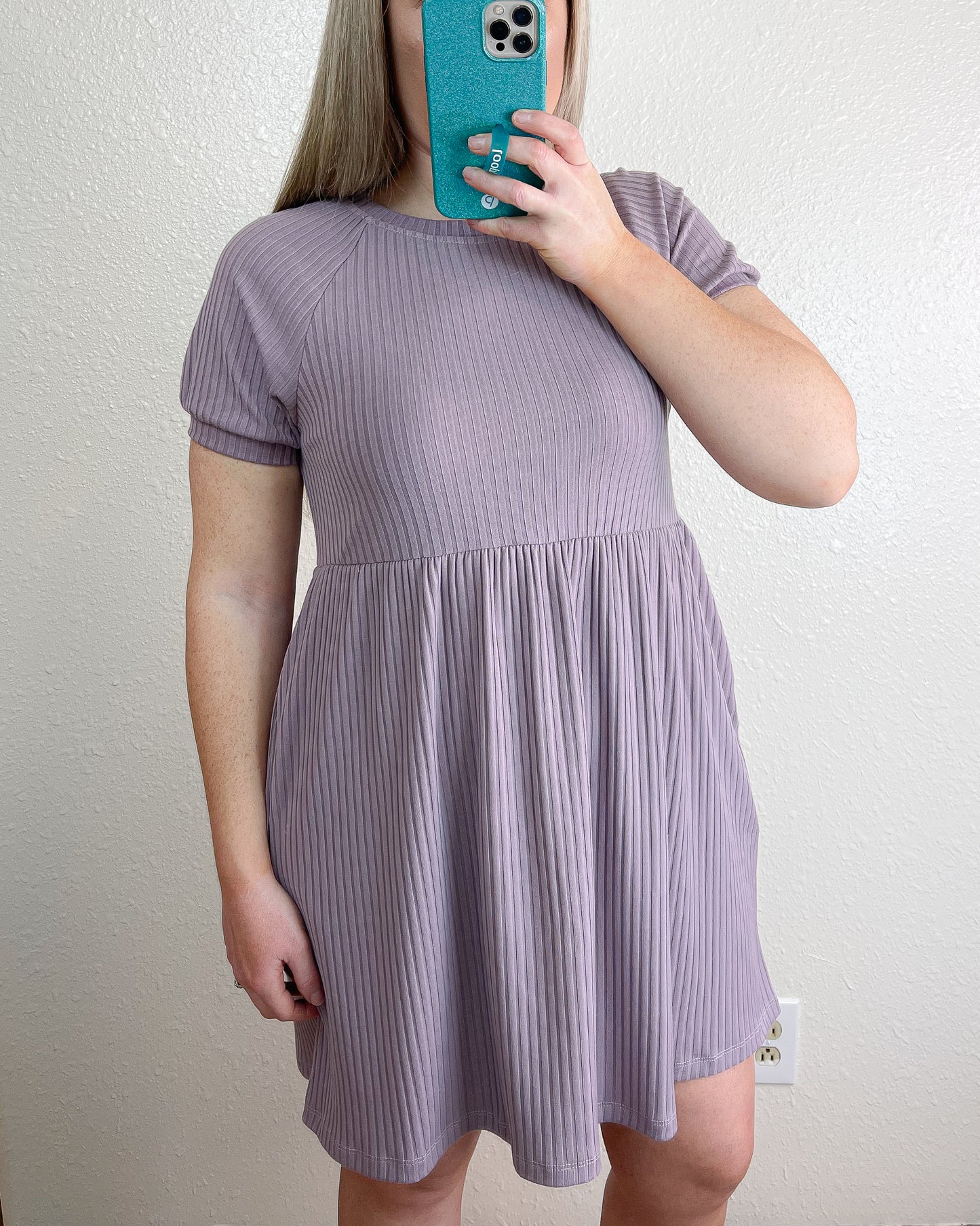 Ribbed Dress.